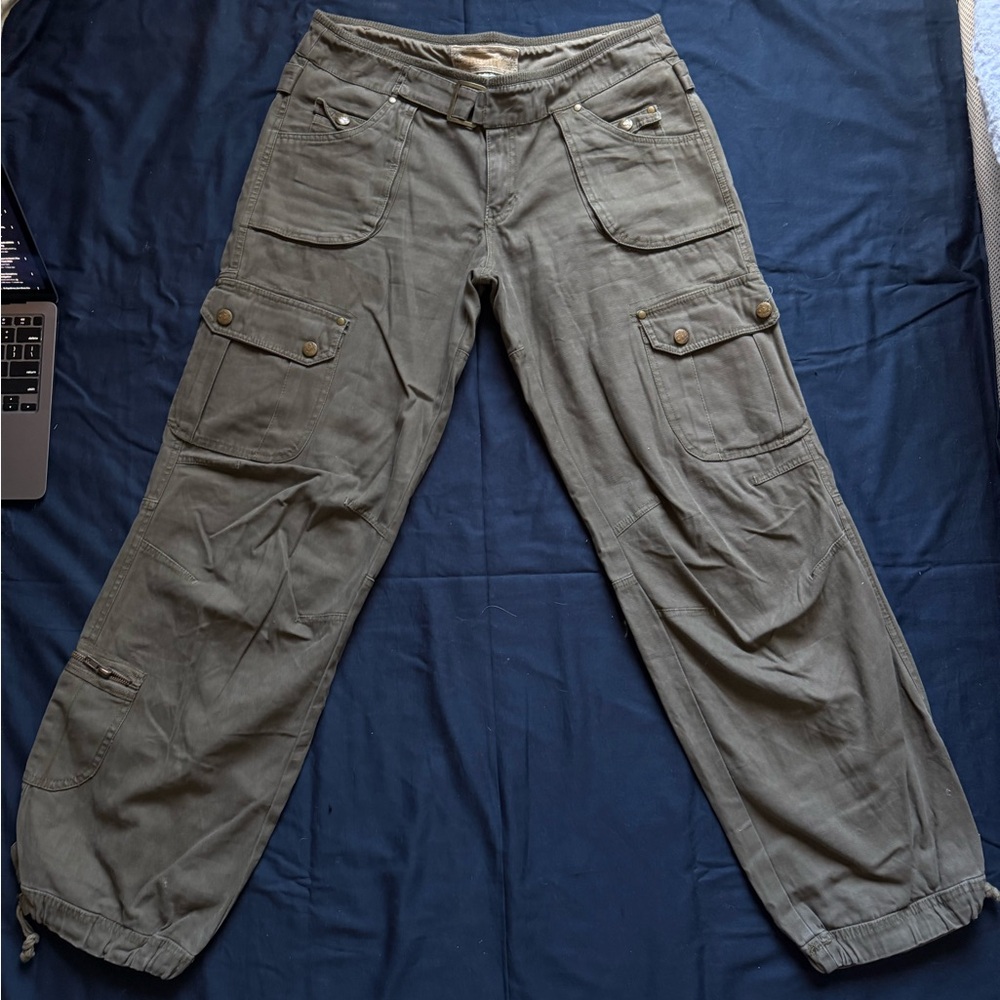 Stylish Olive Green Cargo Pants